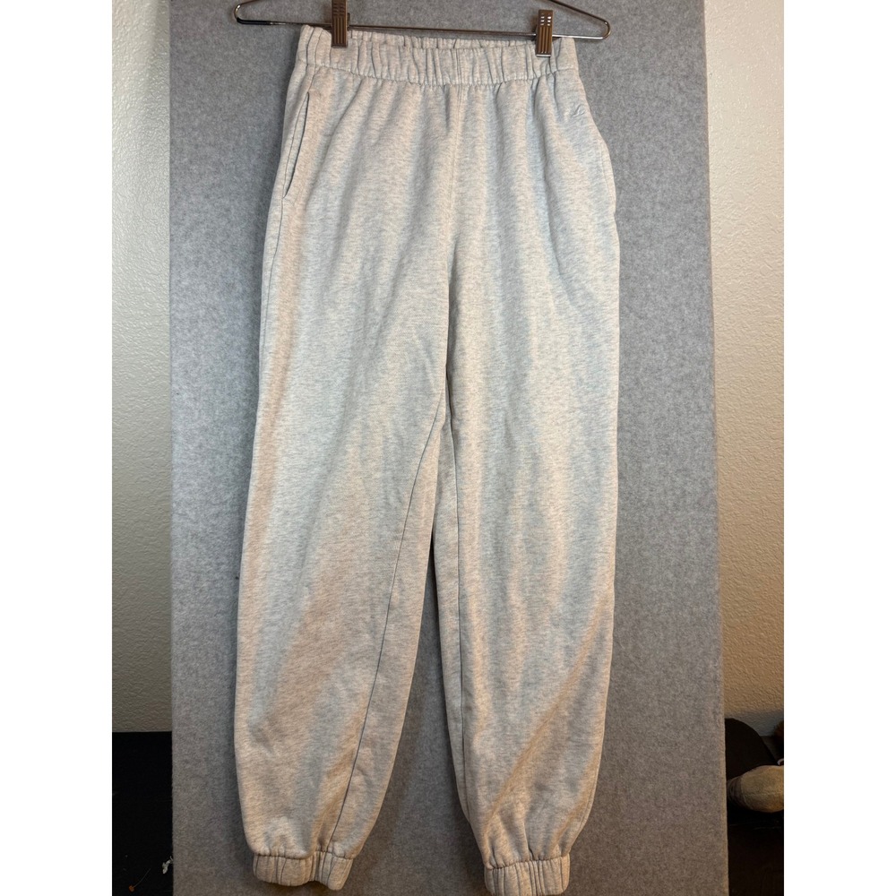 Hollister California Light Gray Adjustable Rise Jogger Sweatpants XXS
